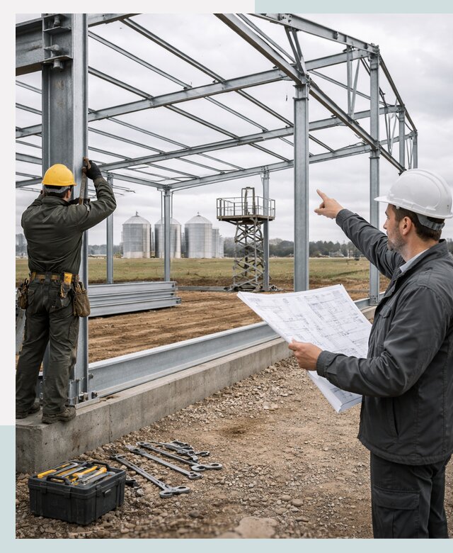 Проектирование сельскохозяйственных зданий и ангаров в Новотроицке